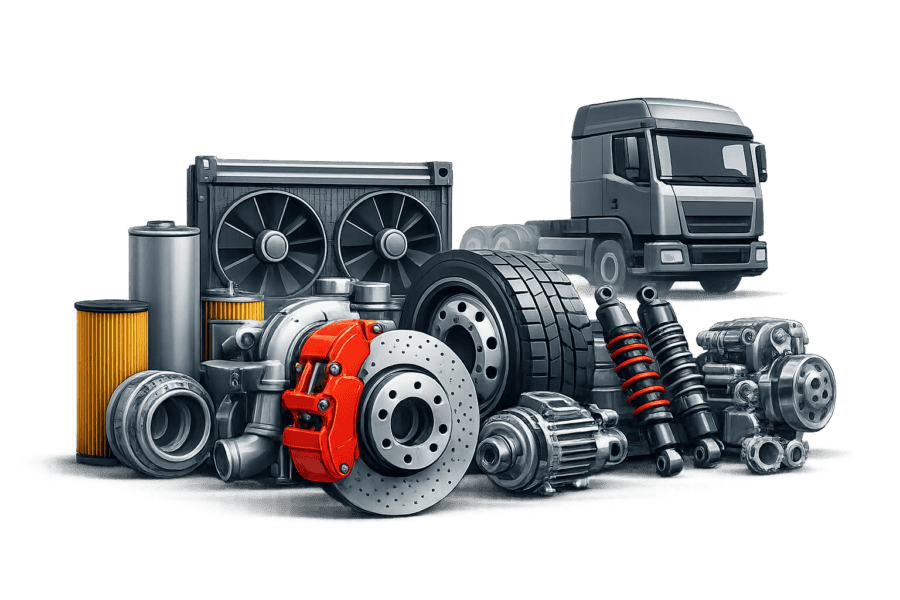 Где купить и как правильно выбирать запчасти для грузовиков